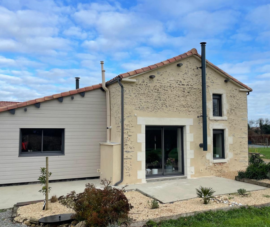 chape et dallage à Nalliers